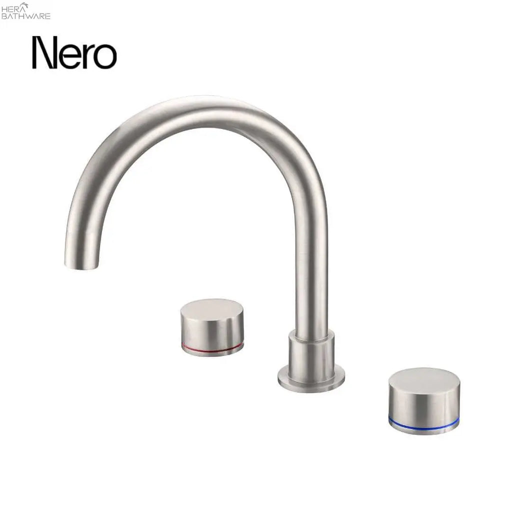 Nero KARA Kitchen Set - Brushed Nickel  at Hera Bathware