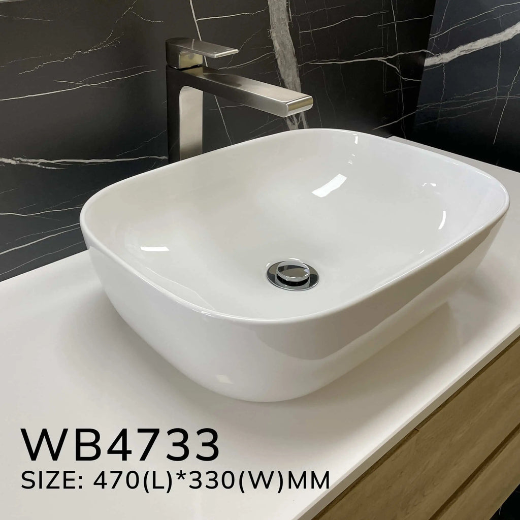 Hera Bathware Lori Gloss White Wall Hung Vanity with Drawers on Left - 900mm 539.00 at Hera Bathware