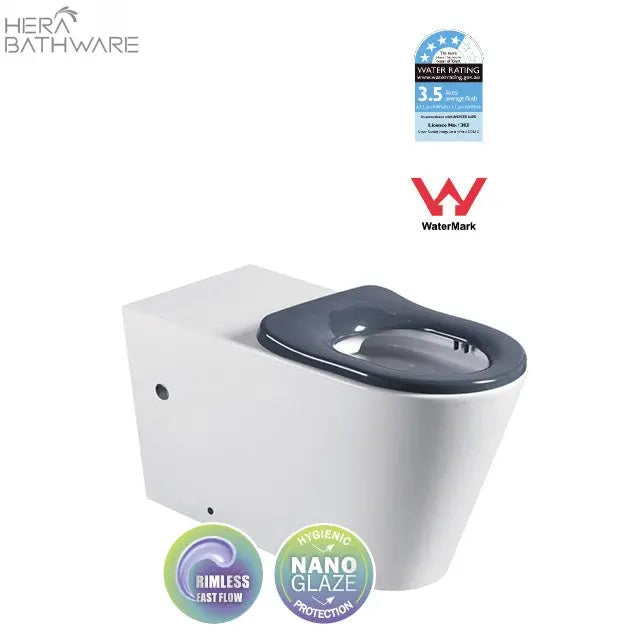 Hera Bathware MADRID Disabled floor pan + Nero Package | Hera Bathware