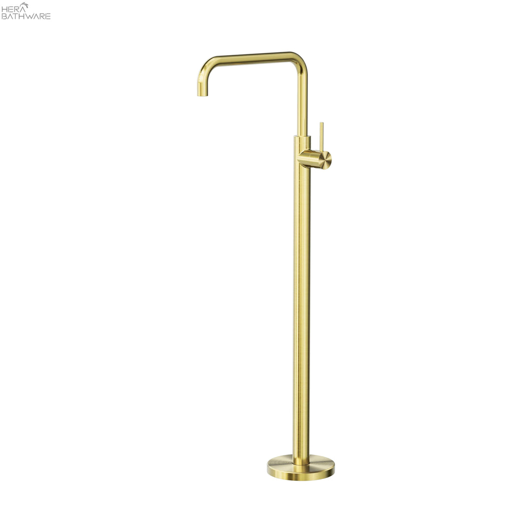 Nero MECCA FREESTANDING BATH MIXER SQUARE SHAPE | Hera Bathware