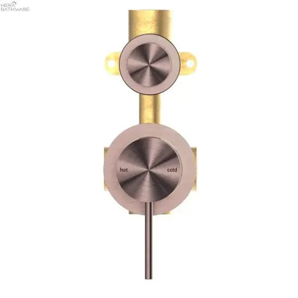 Nero MECCA Shower Mixer with Diverter Separate - Brushed Bronze 356.40 at Hera Bathware