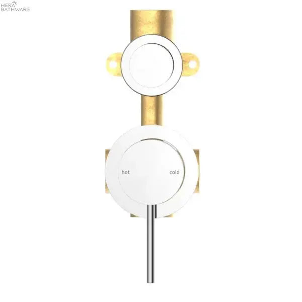 Nero MECCA Shower Mixer with Diverter Separate - Chrome 196.02 at Hera Bathware