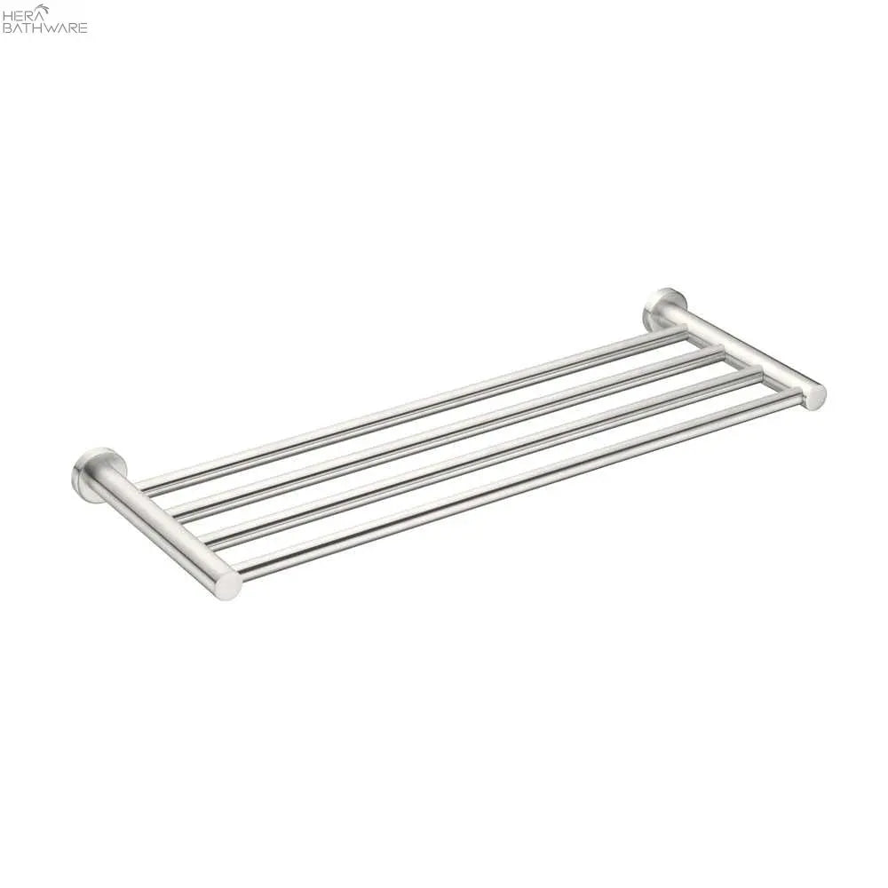 Nero MECCA Towel Rack - Brushed Nickel  at Hera Bathware