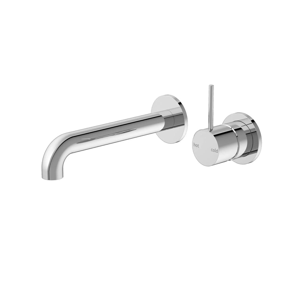 Nero Tapware MECCA Wall-Up Basin Mixer Spout seperate 120-260mm | Hera Bathware