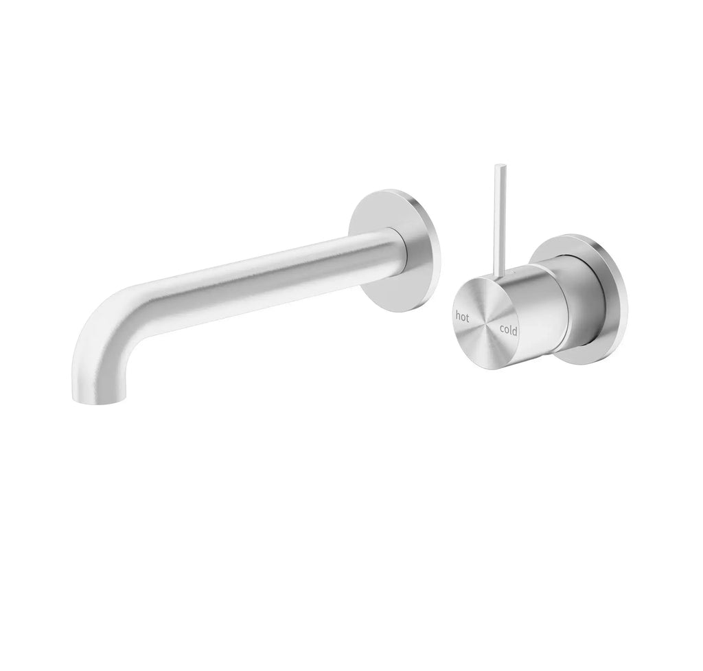 Nero Tapware MECCA Wall-Up Basin Mixer Spout seperate 120-260mm | Hera Bathware