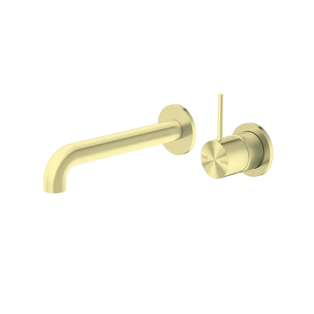 Nero Tapware MECCA Wall-Up Basin Mixer Spout seperate 120-260mm | Hera Bathware