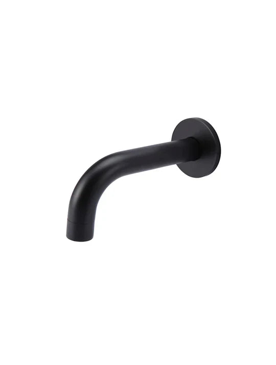 Universal Round Curved Spout 130mm - Hera Bathware