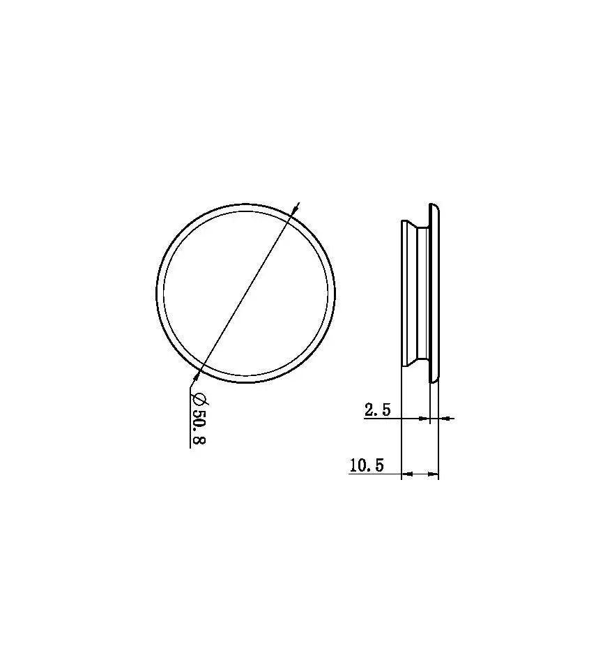 Nero Mecca Care 32mm Grab Rail Cap NRCR0004 0.00 at Hera Bathware