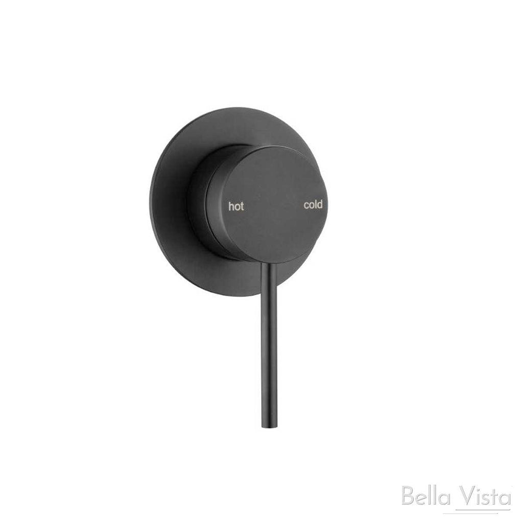 Bella Vista Mica Shower Mixer- Chrome, Black, Brushed Nickel, Gunmetal, French Gold  at Hera Bathware