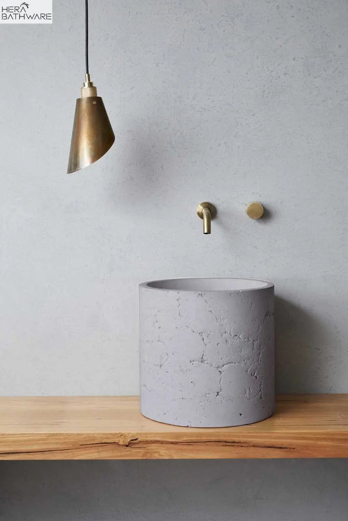 nood co. Millie Raw Basin (formerly Malta) (Lilac) | Hera Bathware