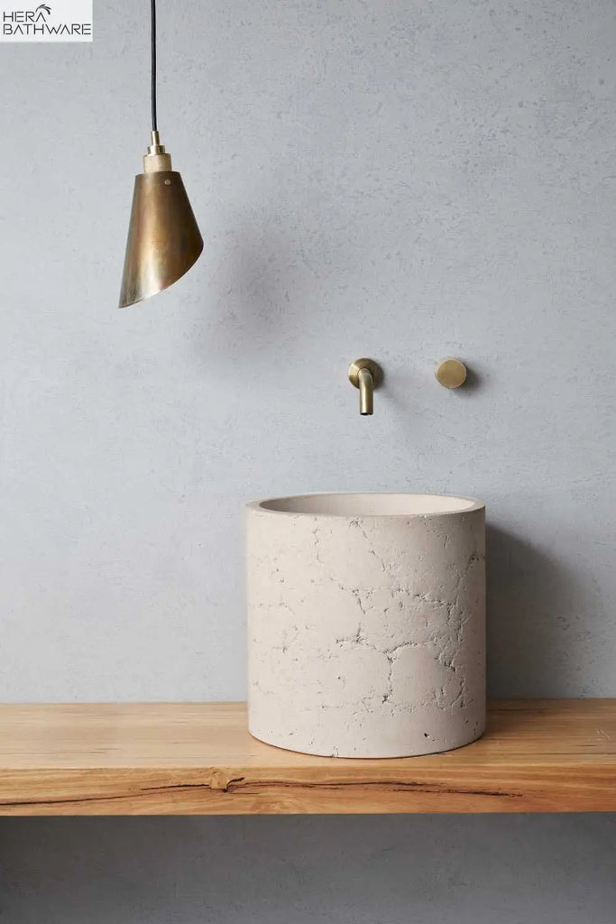 nood co. Millie Raw Basin (formerly Malta) (Nood) | Hera Bathware