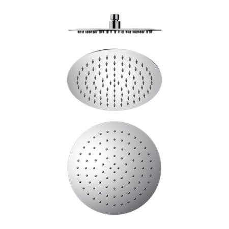 Nero Tapware 250mm Round Stainless Steel Shower Head | Hera Bathware