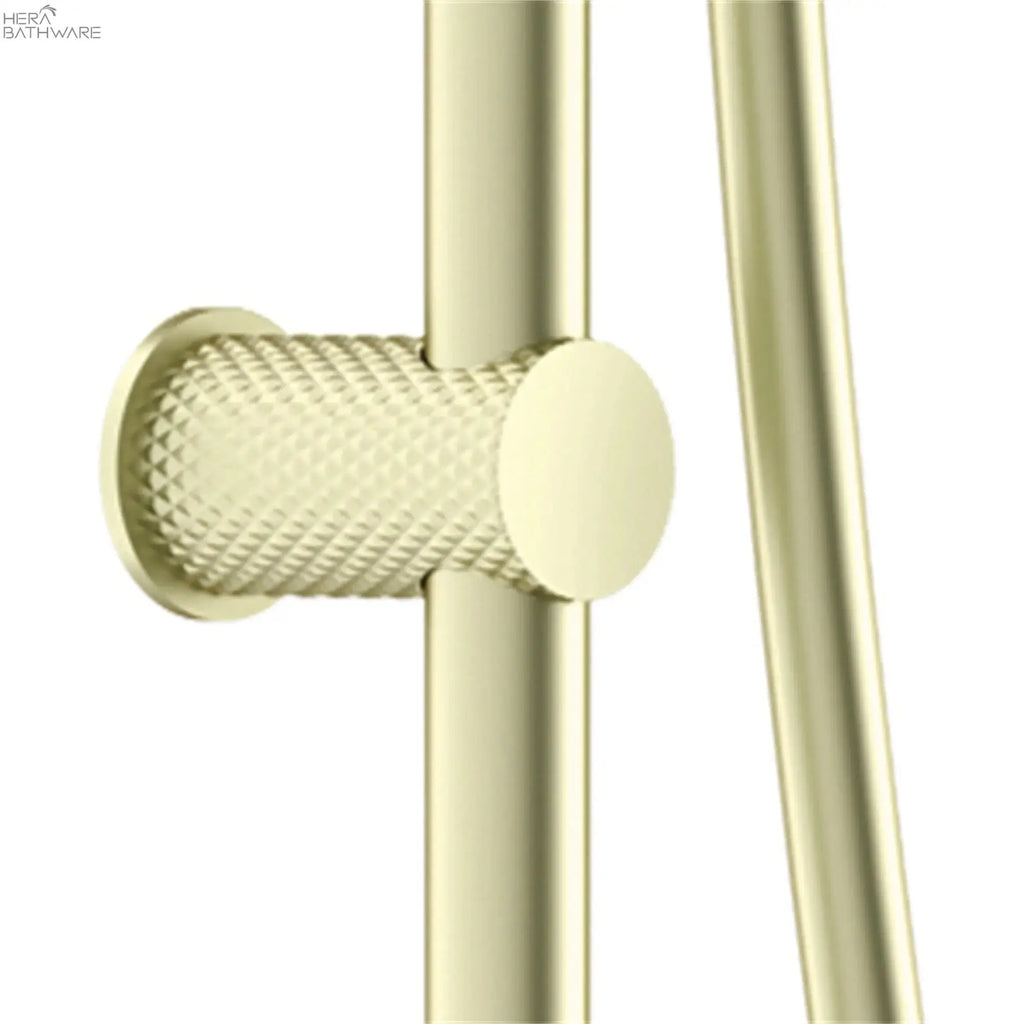 Nero OPAL Rail Shower - Brushed Gold 445.50 at Hera Bathware