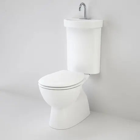 Caroma PROFILE 5 toilet suite deluxe with intergrated hand basin 1569.00 at Hera Bathware