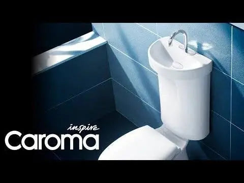 Caroma PROFILE 5 toilet suite deluxe with intergrated hand basin 1588.05 at Hera Bathware