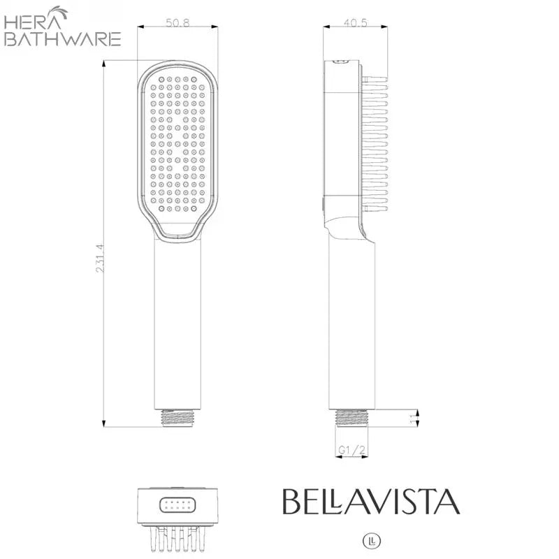 Bella Vista Pet Hand Shower | Hera Bathware