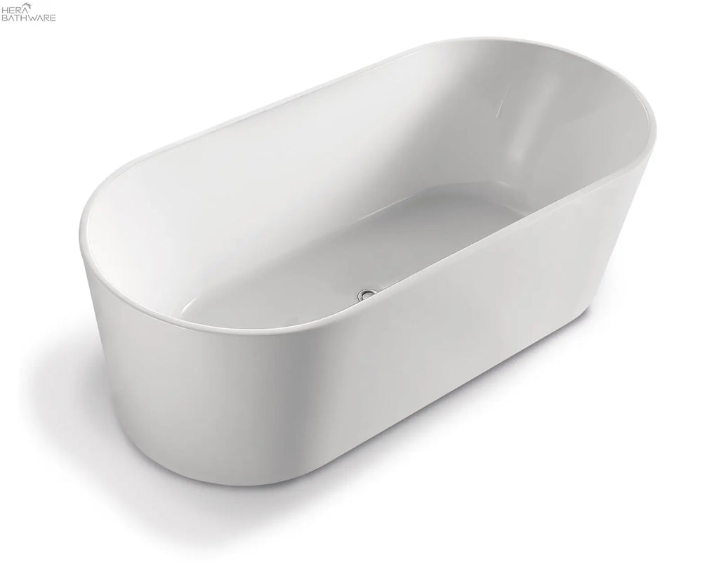BNK Prato Free Standing Bathtub - Gloss White 999.00 at Hera Bathware