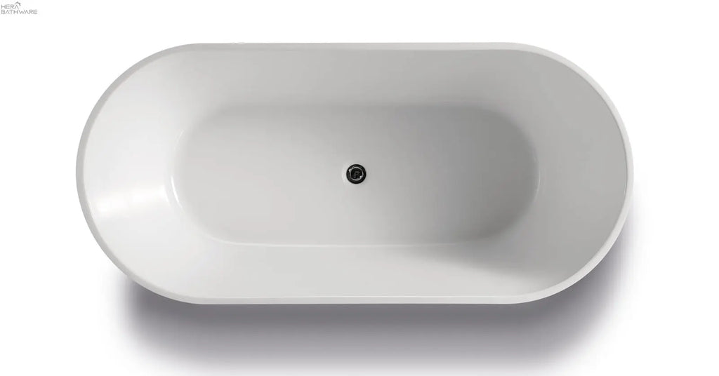 BNK Prato Free Standing Bathtub - Gloss White 999.00 at Hera Bathware