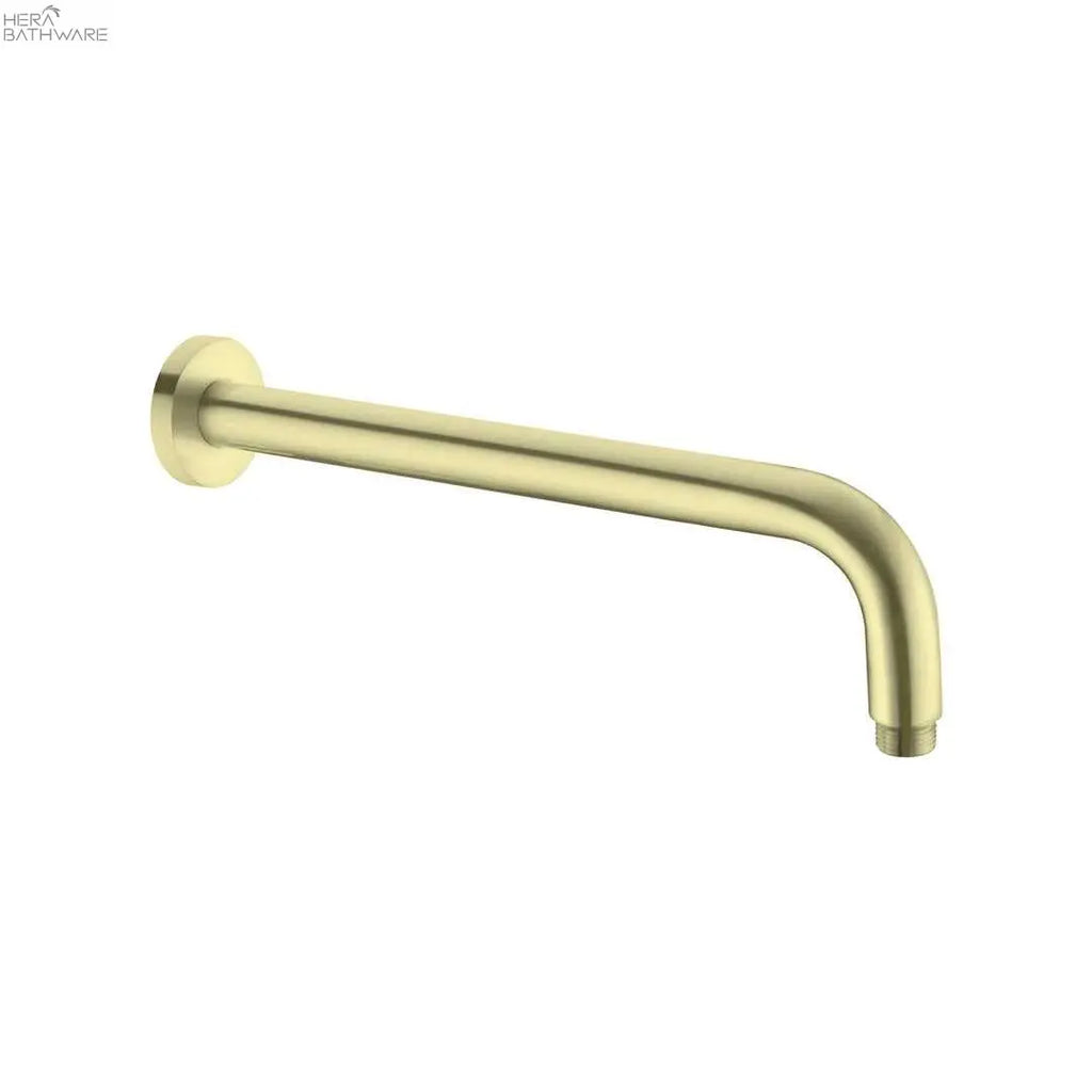 Nero ROUND Shower arm - Brushed Gold 89.10 at Hera Bathware