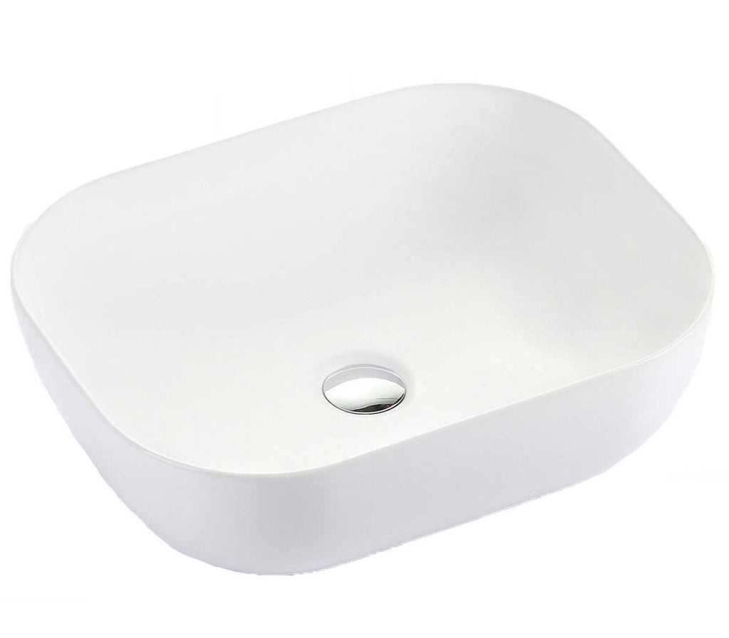Hera Bathware Rectangle Ceramic Basin - 500x400x145mm 201.00 at Hera Bathware