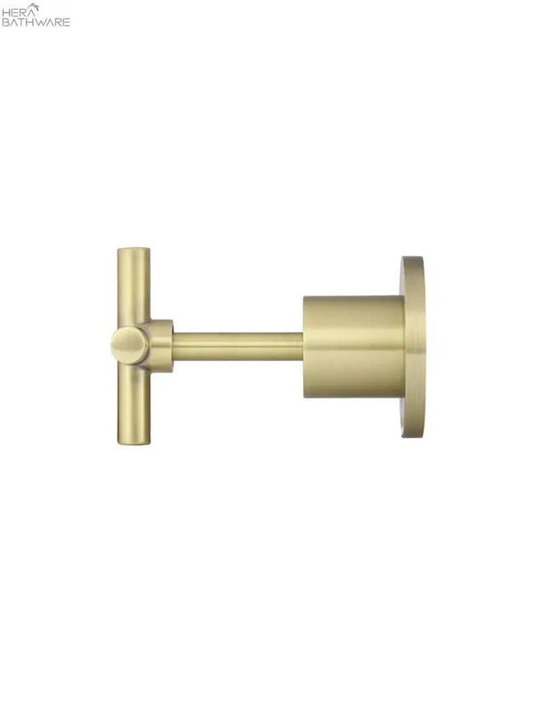 Meir Round Cross Handle Jumper Valve Wall Top Assemblies | Hera Bathware