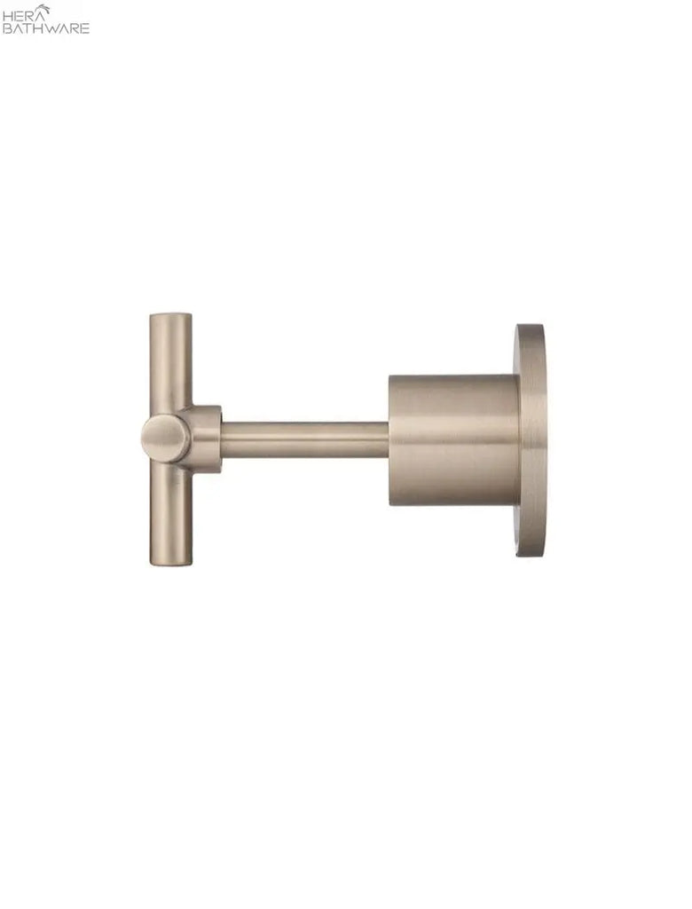 Meir Round Cross Handle Jumper Valve Wall Top Assemblies | Hera Bathware