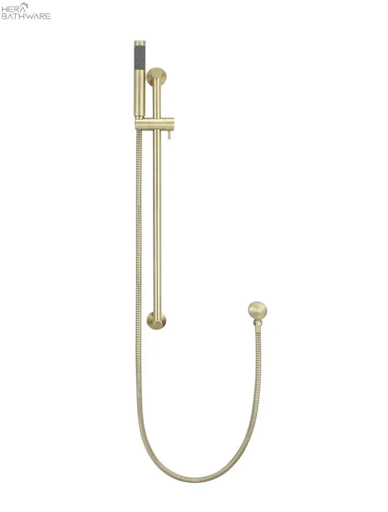 Meir Round Hand Shower on Rail Column | Hera Bathware