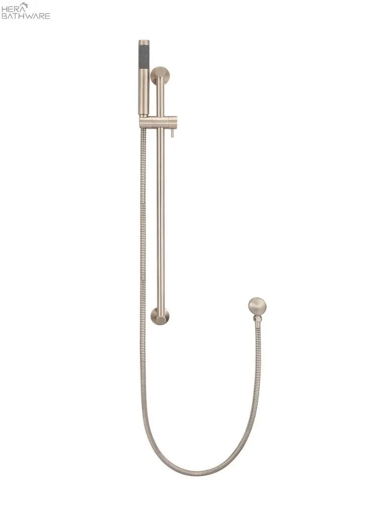 Meir Round Hand Shower on Rail Column | Hera Bathware