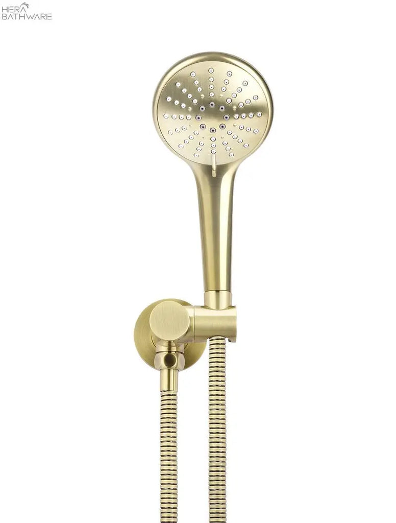 Meir Round Hand Shower on Swivel Bracket | Hera Bathware