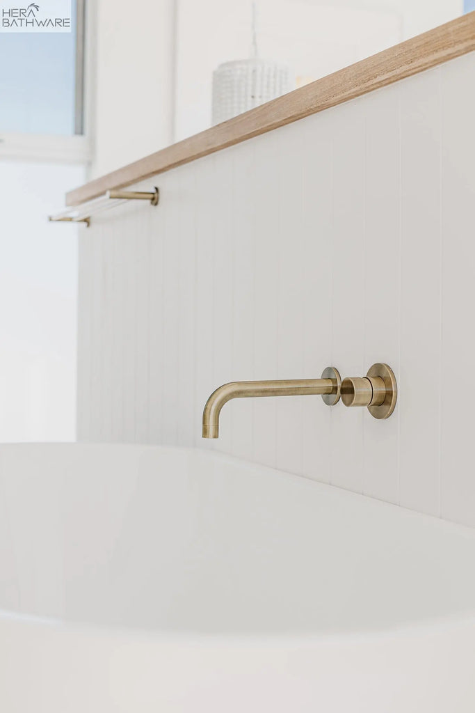 Meir Round Pinless Wall Mixer | Hera Bathware