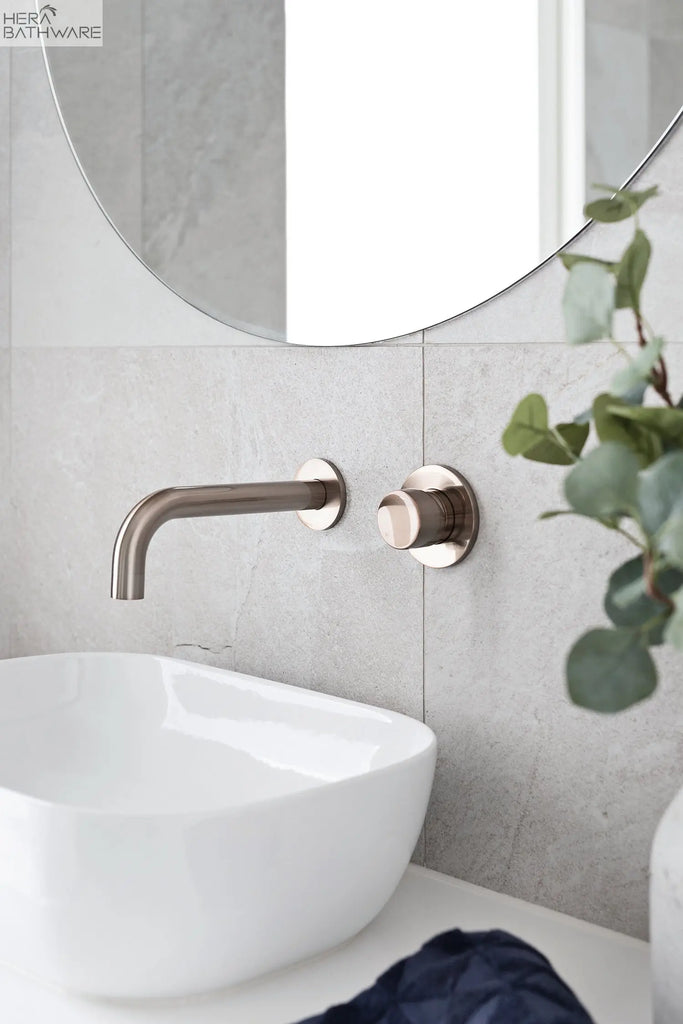 Meir Round Pinless Wall Mixer | Hera Bathware