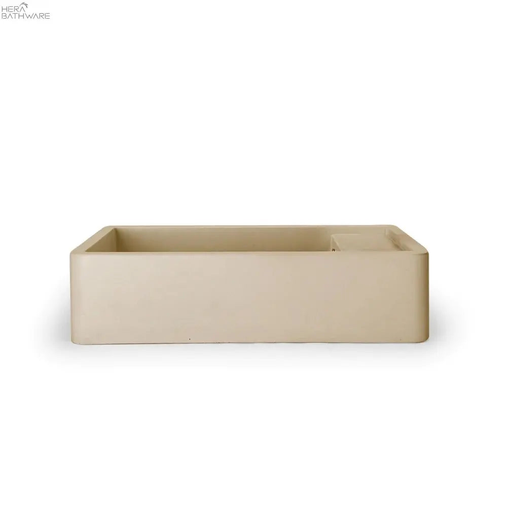 nood co. SHELF 01 BASIN - WALL HUNG (With Taphole) 1270.00 at Hera Bathware