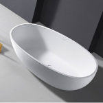 Sunny Group Leah Soild Surface Bathtub 1650mm | Hera Bathware