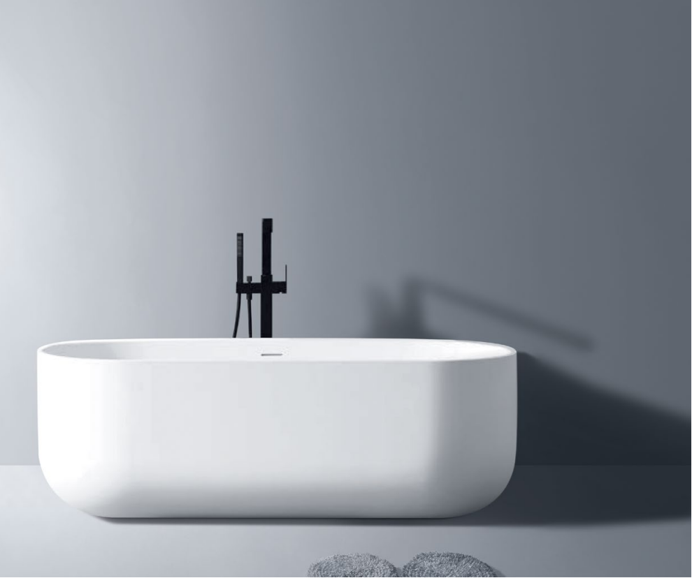 Sunny Group Lilac Soild Surface Bathtub 1700mm | Hera Bathware