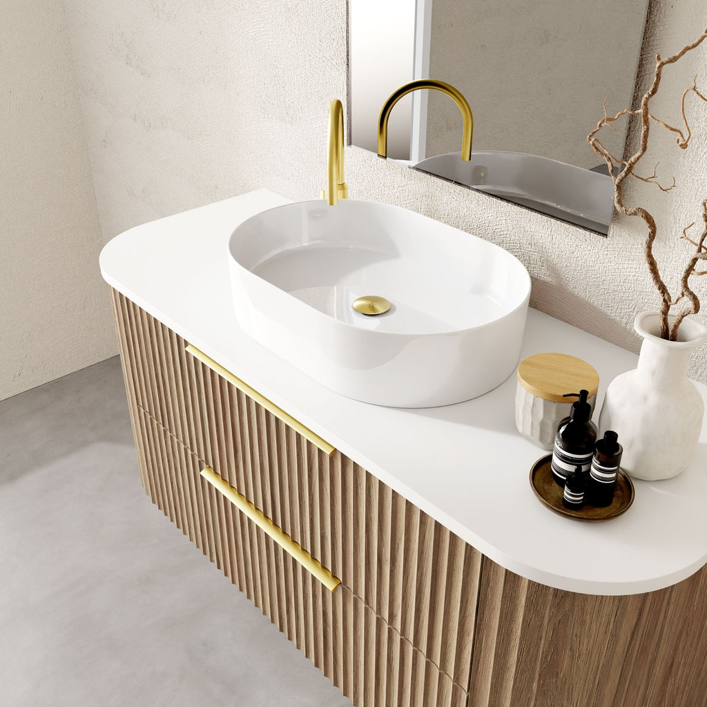 1 Drawers | The Shore Bathroom Wall Hung Vanity 750/900/1200/1500/1800mm - Hera Bathware