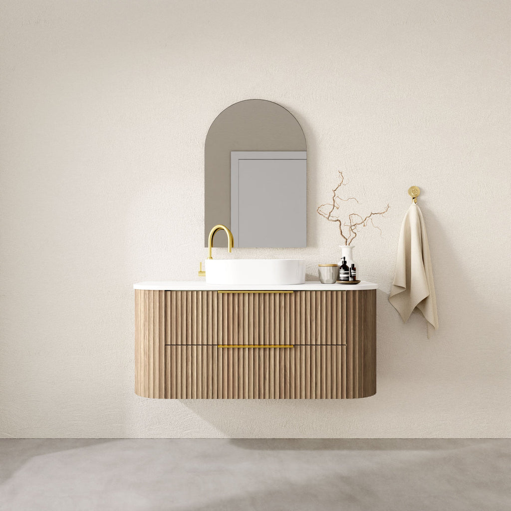 1 Drawers | The Shore Bathroom Wall Hung Vanity 750/900/1200/1500/1800mm - Hera Bathware