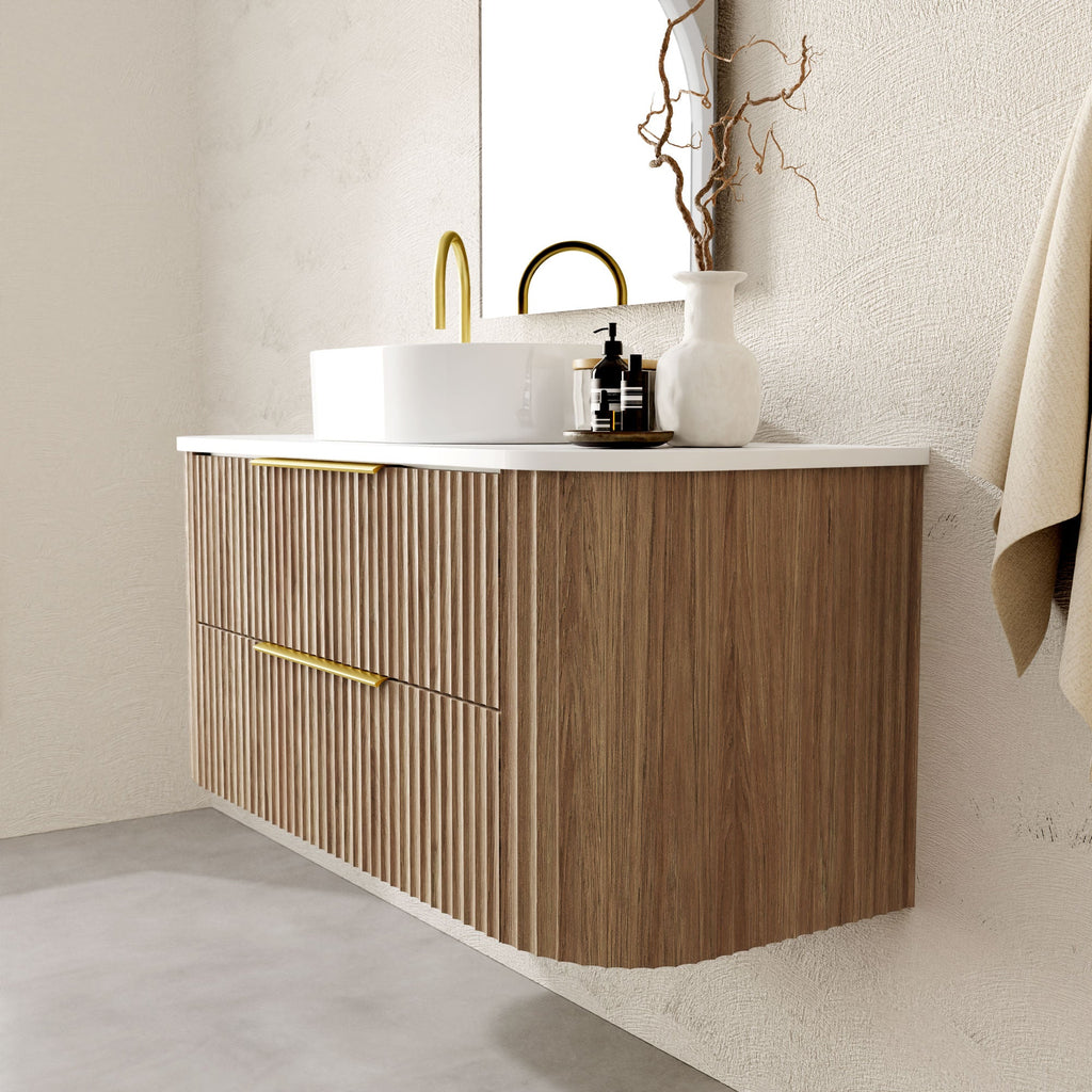 1 Drawers | The Shore Bathroom Wall Hung Vanity 750/900/1200/1500/1800mm - Hera Bathware