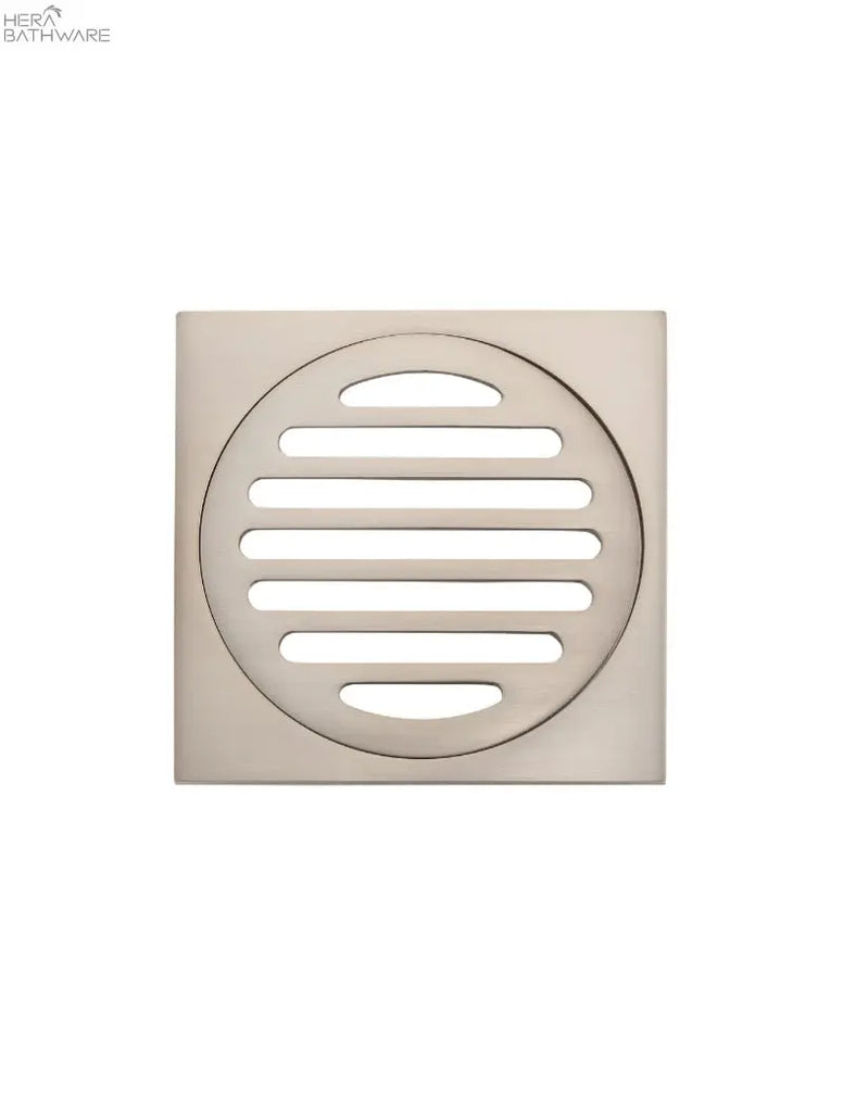 Meir Square Floor Grate Shower Drain 100mm outlet | Hera Bathware