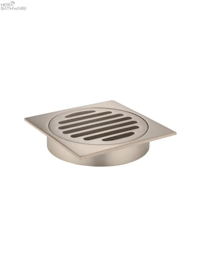 Meir Square Floor Grate Shower Drain 100mm outlet | Hera Bathware