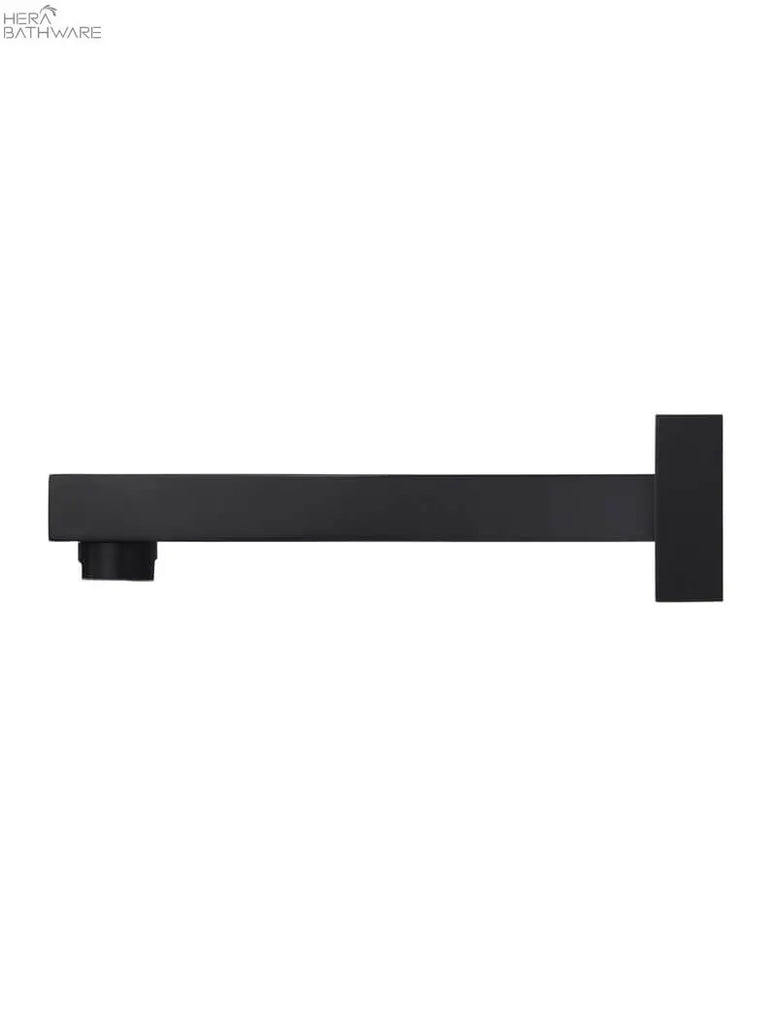 Meir Square Wall Spout - Matte Black | Hera Bathware