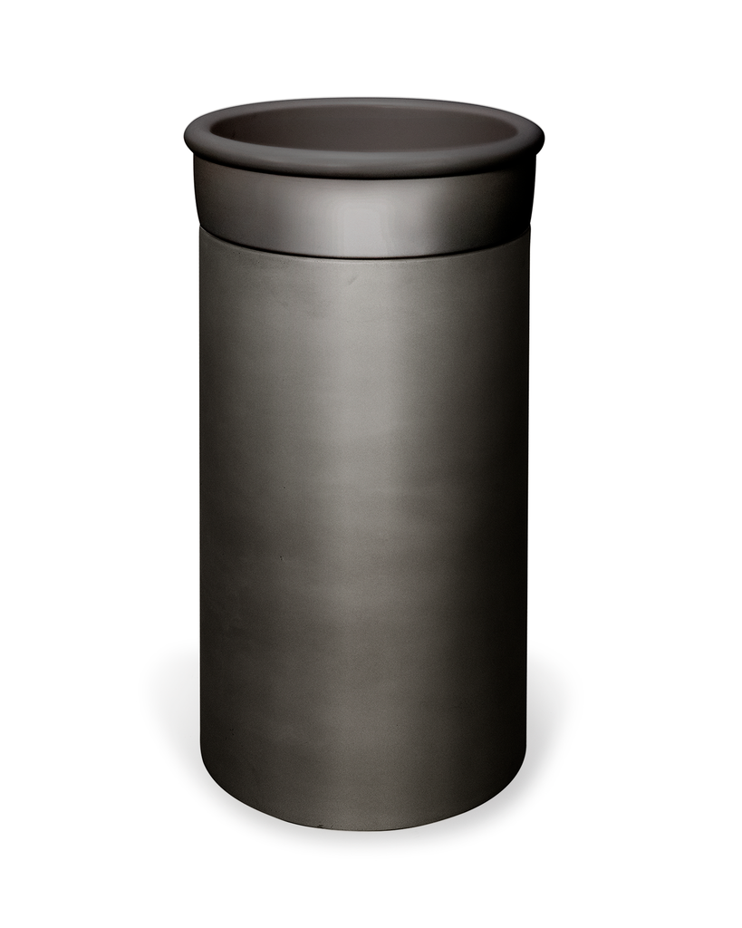 Noodco Australia Cylinder - Tubb Basin (Charcoal) | Hera Bathware