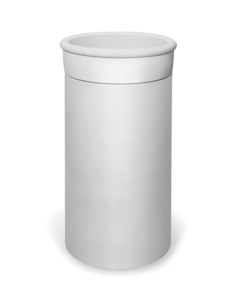 Noodco Australia Cylinder - Tubb Basin  (Cloud) | Hera Bathware