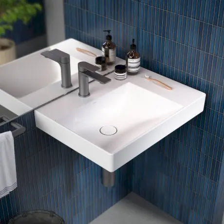 Caroma URBANE II RIGHT HAND SHELF WALL BASIN 545.81 at Hera Bathware