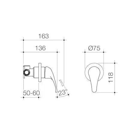 Stylus VENECIA BATH/SHOWER MIXER  at Hera Bathware