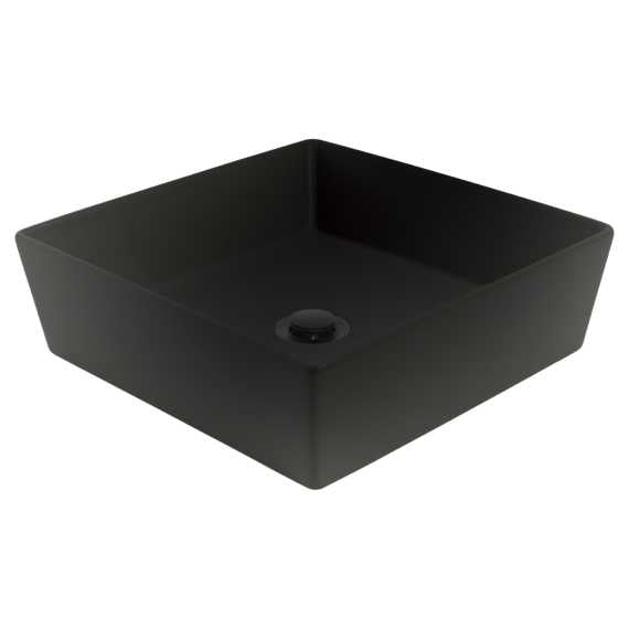 Johnson Suisse Venezia Square Countertop Vessel 380x380mm 387.20 at Hera Bathware