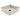 Johnson Suisse Venezia Square Countertop Vessel 380x380mm 387.20 at Hera Bathware