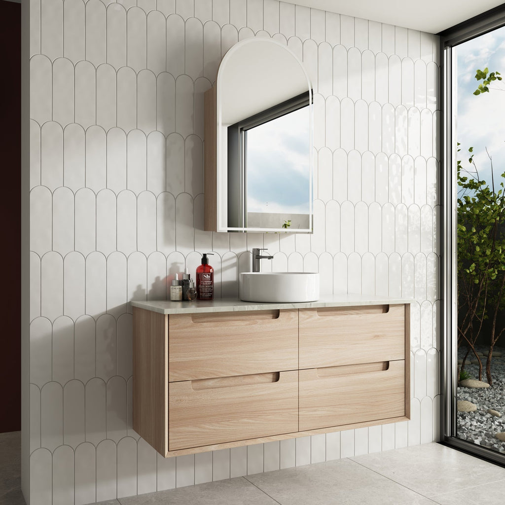Ainsley Wall Hung Vanity 600 - 1500mm - Hera Bathware X Aulic CAWH52 - 1200 | 1200mmCabinet Only