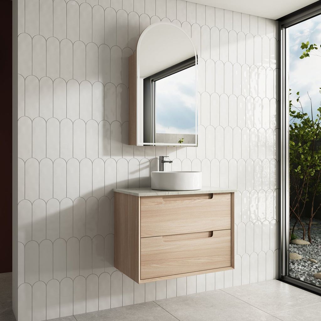 Ainsley Wall Hung Vanity 600 - 1500mm - Hera Bathware X Aulic CAWH52 - 750 | 750mmCabinet Only