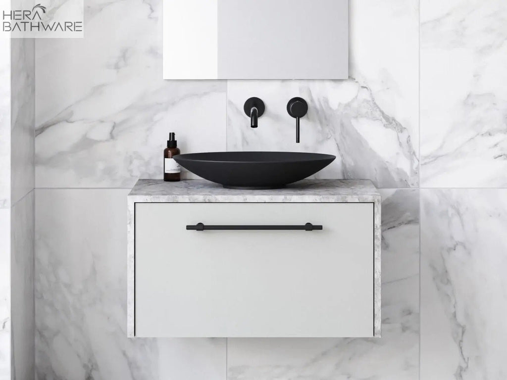 Ainsworth Wall Hung Vanity 600mm - 1800mm - Hera Bathware600mmCenter Bowl