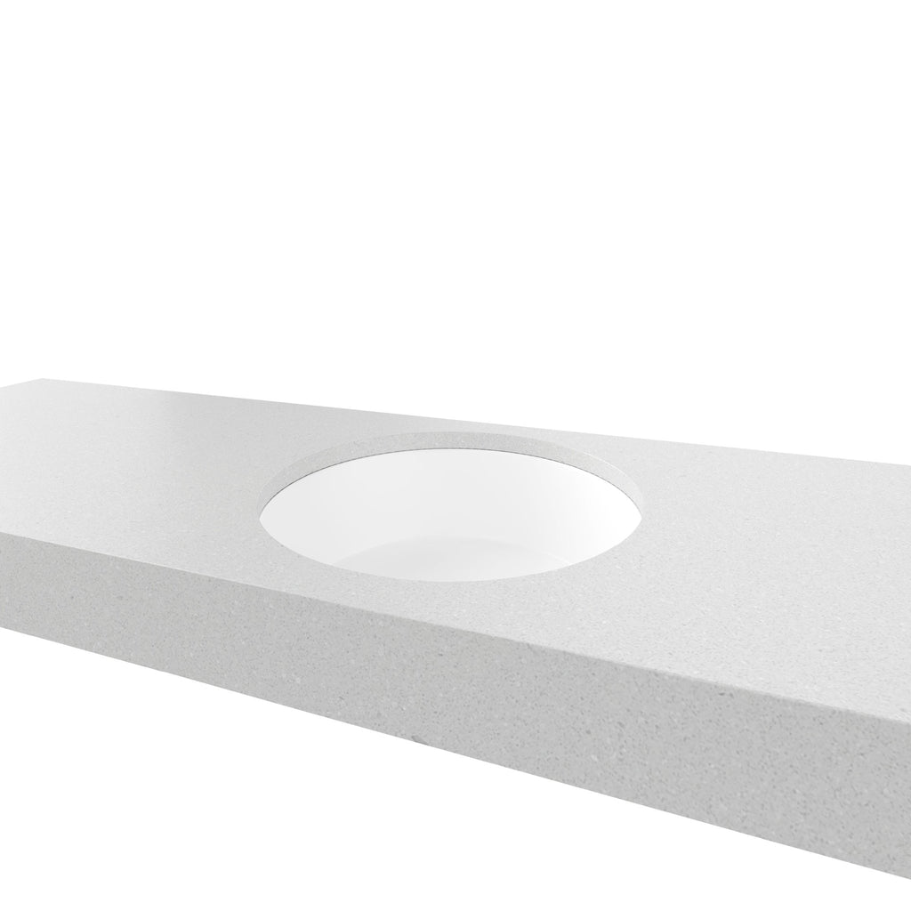 Allure Undermount Basin 360mm | Only with Timberline Vanity - Hera BathwareGloss White